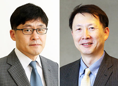 JTBC 권석천 신임 보도국장(좌)과 중앙일보 남윤호 신임 편집국장(우).