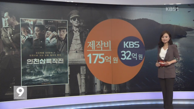 KBS는 11일 조대현 전 사장이 연임을 위해 영화 '인천상륙작전'에 투자했다고 폭로했다. 