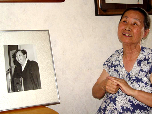 언론인이자 사학자인 천관우 선생의 미망인