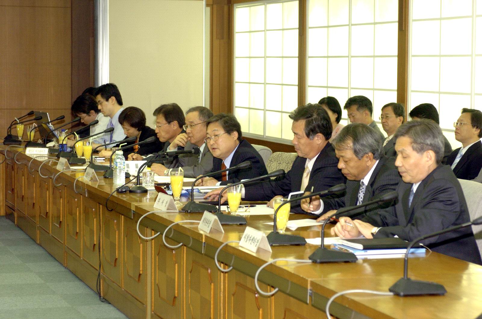 지난 3일 정연주 사장 취임 2주년을 맞아 열린 기자간담회