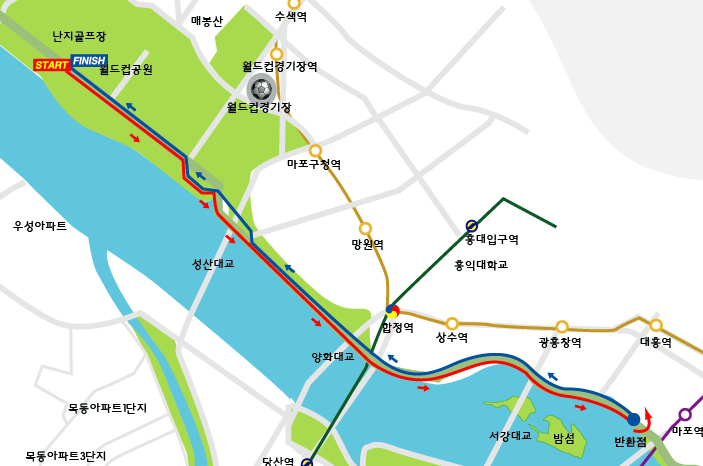 언론인 마라톤대회 15㎞코스