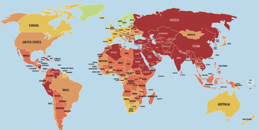 한국 언론자유 순위 47위, 14계단 올랐지만…