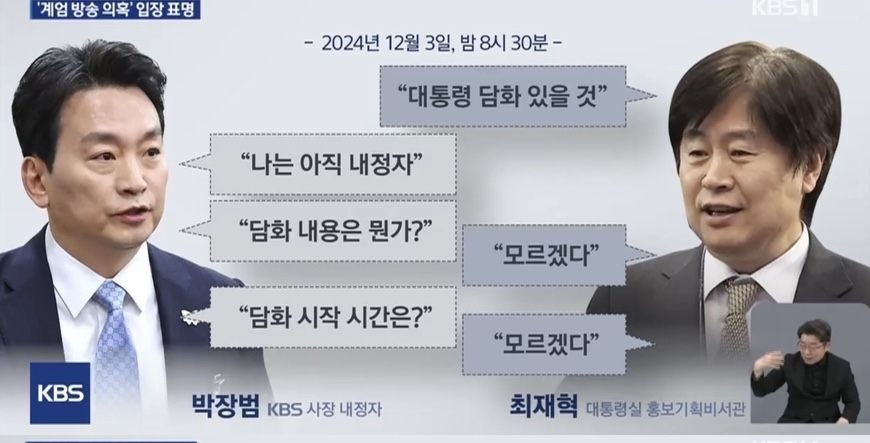 KBS이사회, 박장범 '뉴스9' 해명 방송 감사안 의결 보류